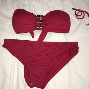 LA BLANCA SEXY RED BIKINI